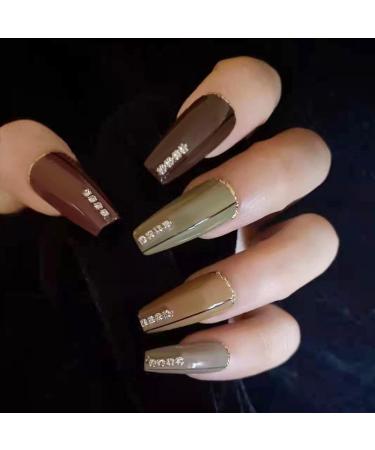 FEIlei Full Cover Nail Tips Extra-Long for Press On Nails Manicure Tools Salon-Home DIY White - Buy Online on GoSupps.com