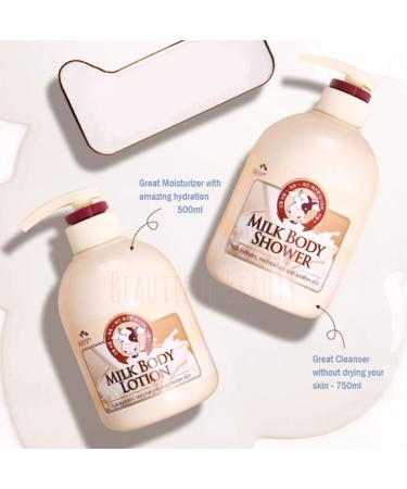 SOMANG Milk Body Lotion 500ml - Soothing and Moisturizing Formula - Buy Online on GoSupps.com