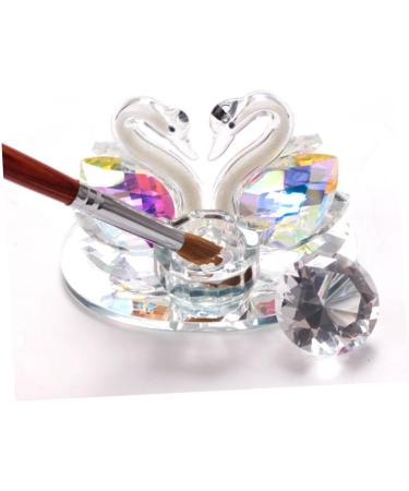 1pc Nail Art Crystal Cup Manicure Pen Washing Cup Dappen Dish for Acrylic Nails Mini Dappen Dish Mini Nail Bowl Cups Mini Tools Manicure Water Powder Cup Nail Polish Delicate 9.5x7.2cm As Shown - Buy Online on GoSupps.com