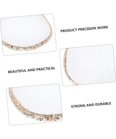 Didiseaon Palette de M lange pour Ongles Blanc avec Bord Dor Plateau de Peinture Nail Art pour Salon et Usage Professionnel Outil Pratique pour Cr ation de Couleurs Uniques - Buy Online on GoSupps.com