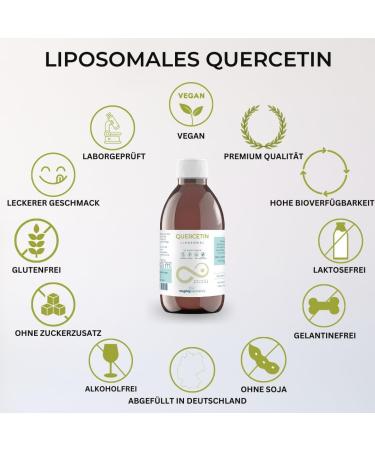 Mighty Elements Querc tine liposomale hautement dos e 300mg liquide 250ml vegan super go t haute biodisponibilit bouteille en verre - Buy Online on GoSupps.com