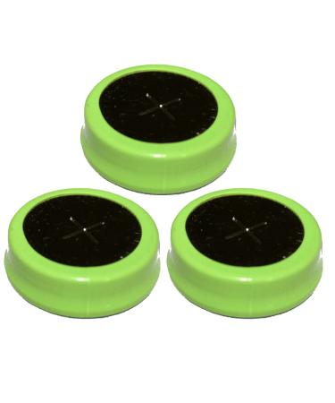 3pcs 1.2V Assembly Cell Flat Top Rechargeable Battery 80mAh NiMH