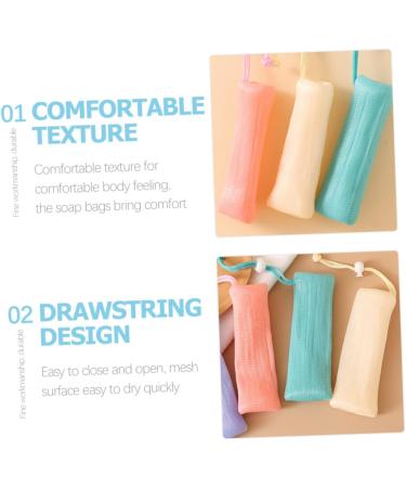 Healeved 12 Pcs Soap Foaming Net Soap Sock for Bar Soap Soap for Soap Bars Pe - Buy Online on GoSupps.com