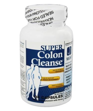 Health Plus Super Colon Cleanse Night Formula Capsules