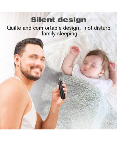 Electric Nose Hair Trimmer - Dual-Edge Ear & Nose Hair Remover for Men & Women | Waterproof Travel-Friendly Facial Hair Grooming - Buy Online on GoSupps.com