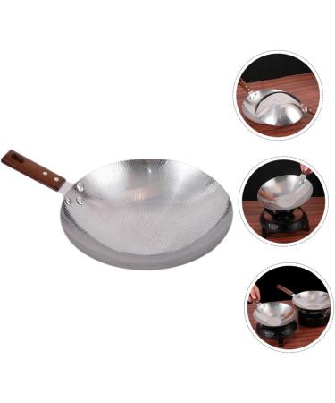 COLLBATH Wok Skillet Griddle Non Stick Cooking Utensils Non Stick Fry Pan Work on Flat Skillet Pans Fry Pan for Outdoor Cooking Egg Frying Pan Wok Pan China Stainless Steel Household - Buy Online on GoSupps.com