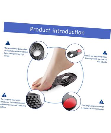 Didiseaon High Heel Orthotic Insoles - Magnetic Massage Plantar Pads for Comfort & Support - Buy Online on GoSupps.com