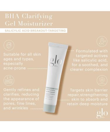 Glo Skin Beauty Clear Skin Hydration Duo Travel Size Set BHA Gel & Microbiome PM Moisturizer for Clear Skin On the Go - International Shipping Available - Buy Online on GoSupps.com