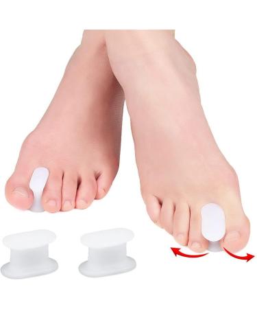 Set of 4 Silicone Toe Separators for Hallux Valgus - Comfort & Protection | International Shipping - Buy Online on GoSupps.com