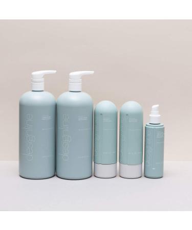 DESIGNLINE Olive Oil Conditioner - Fortified with Olive, Castor Oil, Vitamins E & K - 33.8 oz - Protects Hair from Environmental Damage - Buy Online on GoSupps.com