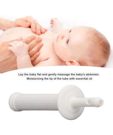 Rushbom Gas and Colic Reliever for Newborns - 12 BPA-Free Safe Disposable Baby Exhaust Rods for Immediate Constipation Relief - Buy Online on GoSupps.com