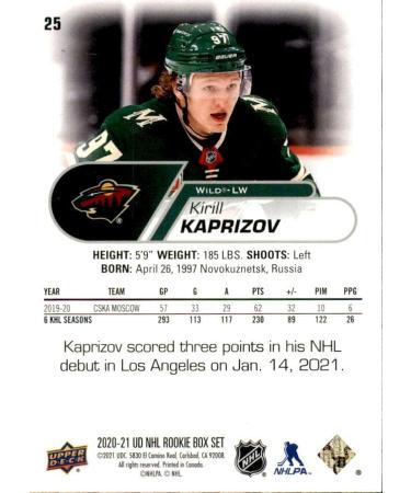 2020 2021 Upper Deck NHL Limited Edition Star Rookies Factory Sealed 25 Card Set - Buy Online on GoSupps.com