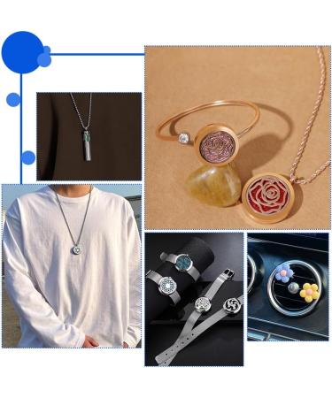 Buy Pandahall 100 Unperforated White Aroma Pads - 1.1 x 0.8 Rectangle Diffuser Pads for Essential Oils - International Shipping Available - Buy Online on GoSupps.com