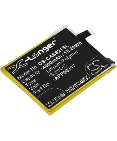 Replacement Battery for Caterpillar S62 Pro - APP00317 4000mAh/3.8V | International Shipping Available - Buy Online on GoSupps.com