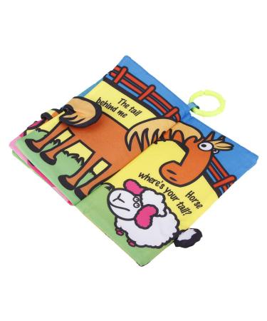 Shop Baby Book Toys | Early Educational Animal Sensory Cloth Books | Interactive Soft Books for Babies - Buy Online on GoSupps.com