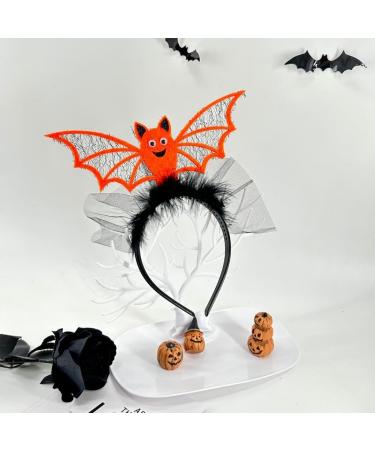 hgnxa Adult Kids Cartoon Bat Wing Shape Headband Woman SPA Hair Hoop Makeup Halloween Taking Photos Christmas Party Headpiece Purple - Buy Online on GoSupps.com