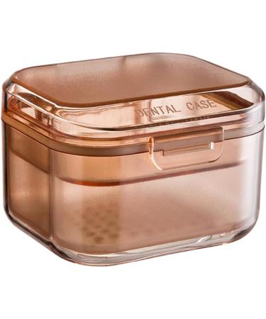 Retainer Cleaner Case & Prosthesis Bath - Leaf Proof Sporty Design Fits Dentures & Partial Dentures - Shop Internationally! - Buy Online on GoSupps.com