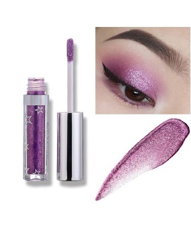 Allbesta Long Lasting Shiny Glitter Shimmer Liquid Eyeshadow Pen Waterproof Metallic Pigments Makeup #105 Dare