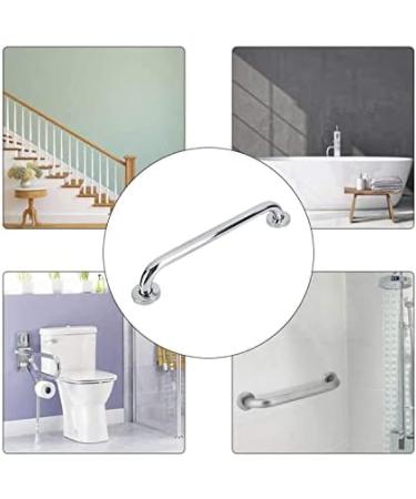 Bathroom Grab Bars Rails 304 Stainless Steel Handrail Shower Handle Safety Bar Bathroom Anti-slip Handrail Suitable For The Elderly Children Pregnant Women 120CM - Buy Online on GoSupps.com