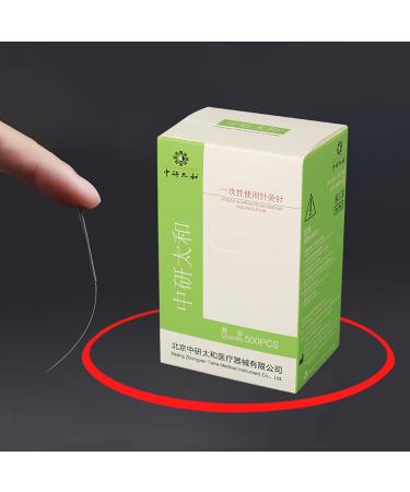 500 pieces diameter 0.22mm ZHONGYAN TAIHE acupuncture needles beauty tools dry needles massage acupuncture (0.22 * 13mm) 0.22*13mm