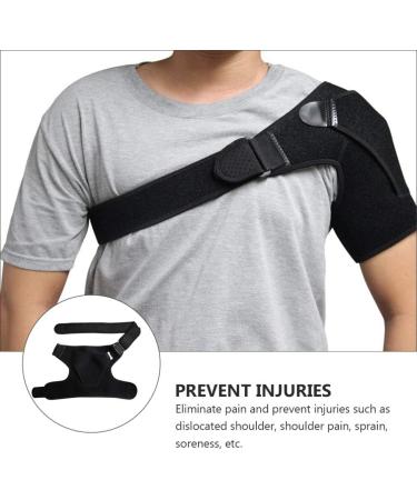 EXCEART Adjustable Shoulder Shield Wrap Brace - Athletic Support for Men | Arm Immobilizer & Shoulder Protection Sleeve - Buy Online on GoSupps.com