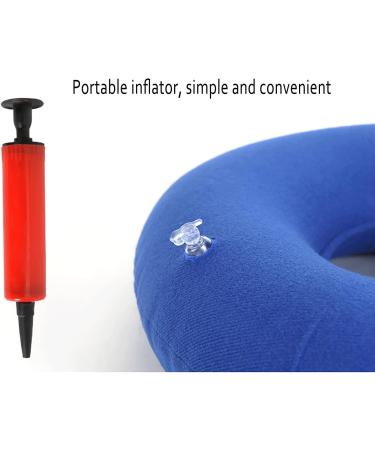 Seat Cushion Anti Decubitus Mattress for Coccyx Pain and Hemorrhoid Decubitus Inflatable Ring Cushion for Bedridden Elderly and Patients - Buy Online on GoSupps.com