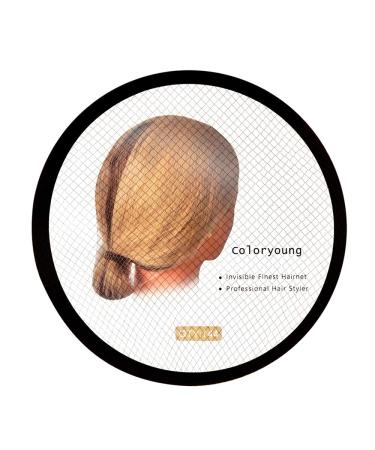 144 PCS 20 Invisible Elastic Edge Mesh Hair Nets for Women - Black - Buy Online on GoSupps.com