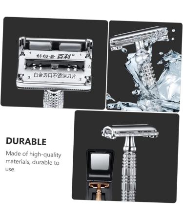 Healeeved Manual Razor - Double Blade Shaving for a Close Comfortable Cut | International Shipping Available - Buy Online on GoSupps.com