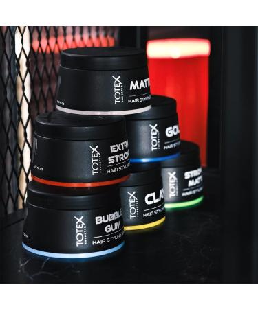 TOTEX Strong Matte Styling Wax 150ml | 24 Hours Soft Matte Effect | Ideal for a Natural Matte Hair Look | Maximum Control | Designed for Professionals - Buy Online on GoSupps.com