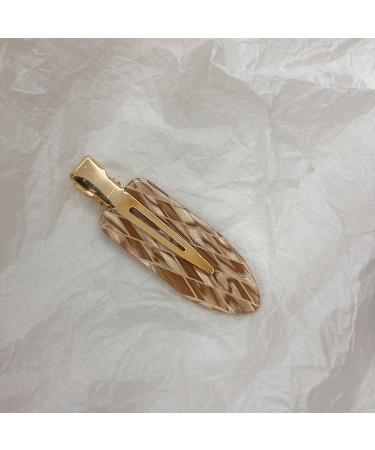 6PCS Large Acrylic Resin Hair Clips for Women - No Crease, No Bend, Flat Design for Bangs, Waves - Duck Bill Style - Buy Online on GoSupps.com