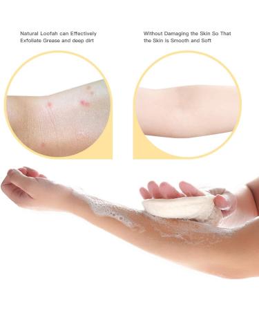 Loofah Exfoliating Back Scrubber for Men and Women - 31.5 Length 4 Width - Deep Clean and Relax Your Body - Buy Online on GoSupps.com