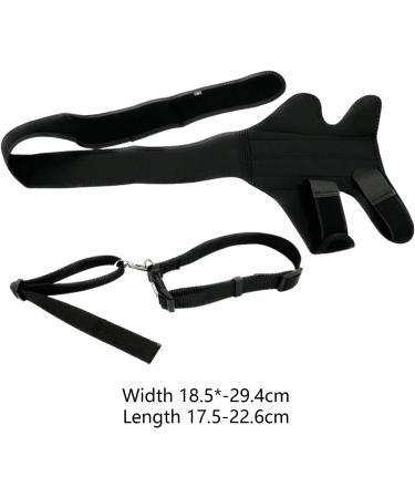 IEUDNS Dog Leg Brace Dog Elbow Protector Pad Adjustable Pet Knee Pads for Doggy Supplies M 18.5 to 29.4cm - Buy Online on GoSupps.com