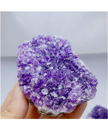 150gwholesale Natural Amethyst Quartz Cluster Reiki Crystals Art Home Decor Gift - Buy Online on GoSupps.com