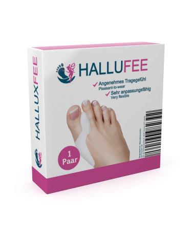 Halluee - Hallux Valgus toe spreader for men and wife (1 pair) - Toe spreader Hallux toe spreader silicone hallux valgus rail hallux rail