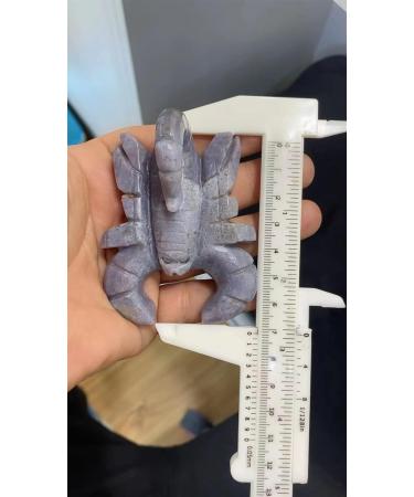 Crystal Rough 1pcs Natural Blue Labradorite Hand Crved Scorpion Polished Crystal Stones for Sale - Buy Online on GoSupps.com