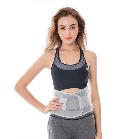 Lordosis Support Belt - Adjustable Back Belt for Pain Relief in Women & Men | Sciatica Scoliosis & Spinal Canal Stenosis Relief - Buy Online on GoSupps.com