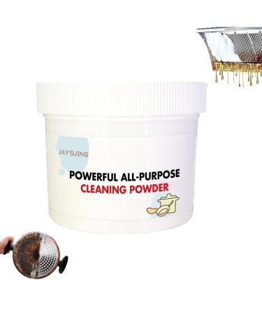 Powerful Kitchen All-Purpose Powder Cleaner Powerful All Purpose Cleaning Powder Multi-Purpose Foam Cleaner Rust Remover Kitchen Instant Cleaning Powder Soak To Clean Greasy Dirt (250g)