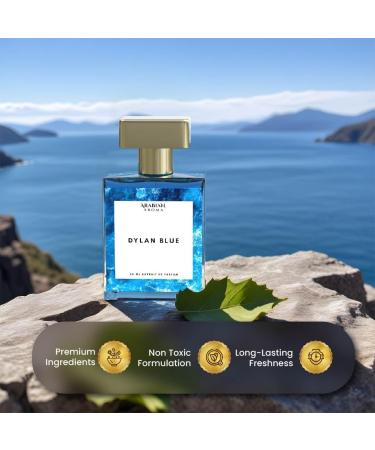 Ara'bian Dylan Blue Eau De Parfum For Men | Bergamot Patchouli Grapefruit Notes | Perfumes for Men With Long Lasting Fragrance | Extrait De Perfume | Long Lasting Perfume for Men | 50ml (1.7 Fl Oz) - Buy Online on GoSupps.com