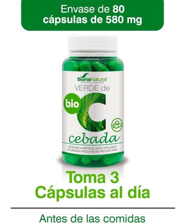 VERDE DE CEBADA 80cap is a dietary supplement in easytoswallow capsules It is taken regularly according to the indicated dosage The package contains 80 capsules This makes it simple - Buy Online on GoSupps.com