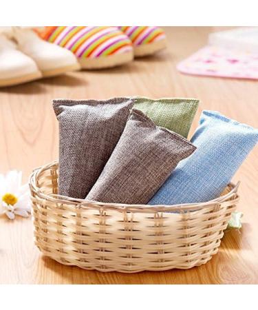 Home-organizer Tech Natural Air Purifying Bags/Charcoal Air Purifier Bags for Shoe Deodorizer Gym Bags Sporting Equipment and Luggage - Two Bags Per Package Green - Buy Online on GoSupps.com