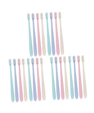 Gatuida 6 boxes 8Tlg toothbrush from travel toothbrush hanging toothbrush pick toothbrush with cap to toothbrush bristles portable lovers