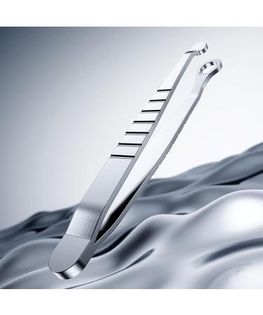 Eyebrow Pliers Nose Hair Trimmer Anti Slip Round Tip Shavers Precisely For and Dry Shaving Sensitive Skin Care Travel Body and Ear - Buy Online on GoSupps.com