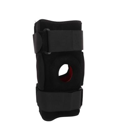 Knee Support Silicone Pad Folding Knee Brace Patella Opening Hole for Cycling (XL) XL XL
