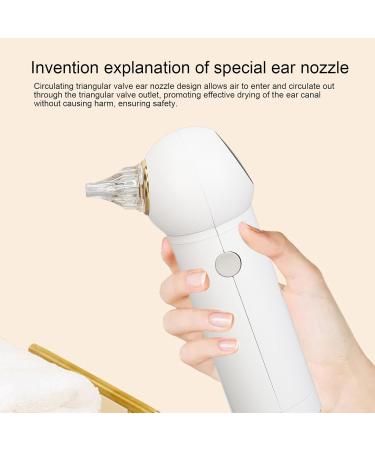 Efficient Electric Ear Dryer | Red Light Ear Water Drying Aid for Showering Swimming & Surfing - Buy Online on GoSupps.com