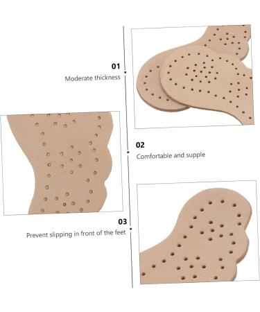 Didiseaon Non-Slip Stickers for Heels - 2 Pairs Metatarsal Cushions Skid-Resistant Foot Pads High Heel Inserts for Comfort & Support - Buy Online on GoSupps.com
