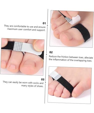 Hemoton 5pcs Elastic Toe Strap Flex Tools - Hallux Valgus Bunion Straightener & Separator Pedicure Kit - Buy Online on GoSupps.com