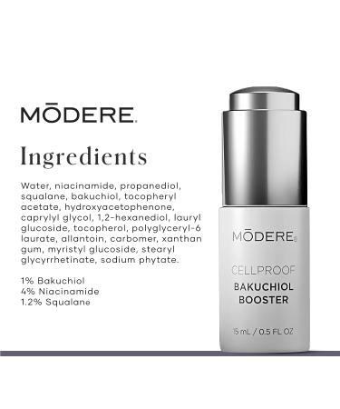 Modere Cellproof Bakuchiol Booster - Gentle Facial Booster Supporting Smooth Texture Firmness and Radiant Healthy-Looking Skin - 15 mL - Buy Online on GoSupps.com