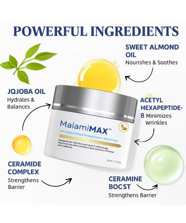 Age-Defying Lifting & Firming Cream for Women Anti-Aging Moisturizer to Lift Firm & Reduce Wrinkles Hydrating Tightening Cream for Face & Neck Paraben-Free 50 ml / 1.7 oz (Fragrance Free) - Buy Online on GoSupps.com
