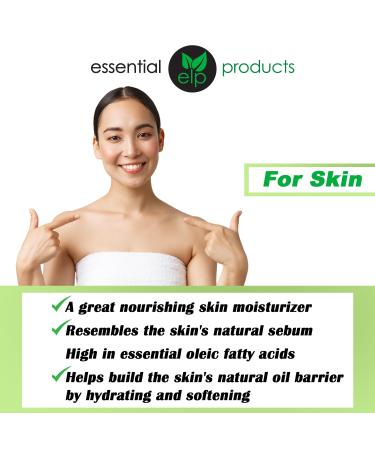 ELP Pure Avocado Seed Oil 1 oz - 100% Pure & Natural | Best Quality Oil for Skin & Hair Care - Buy Online on GoSupps.com