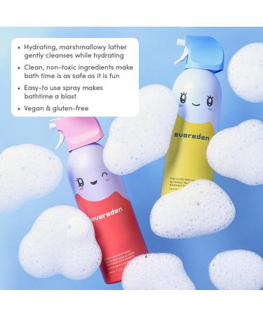 Evereden Happy Face DUO Barbie Edition & Cloud Body Wash Coconut Splash Set: Multi-Vitamin Kids Face Wash & Cream Fun Foamy Toddler Body Wash & Barbie Gift Bundle - Gentle Clean & Vegan - Buy Online on GoSupps.com